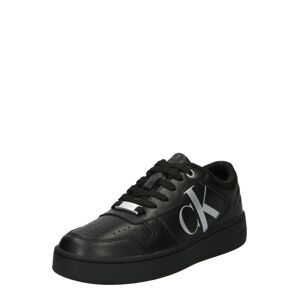 Calvin Klein Jeans Rövid szárú sportcipők  fekete / ezüst