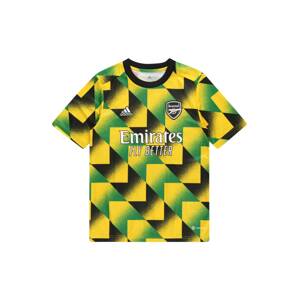 ADIDAS PERFORMANCE Funkcionális felső 'FC Arsenal Pre-Match'  sárga / szürke / zöld / fekete / fehér