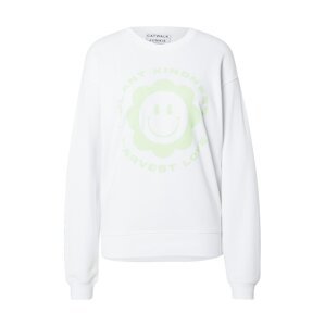 CATWALK JUNKIE Tréning póló  pasztellzöld / fehér