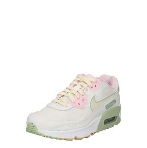 Nike Sportswear Sportcipő 'AIR MAX 90 LTR'  pasztellzöld / rózsaszín / fehér