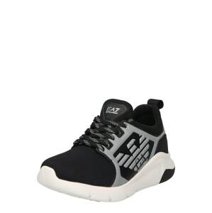 EA7 Emporio Armani Sportcipő  ezüstszürke / fekete