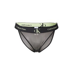 Calvin Klein Underwear Slip  pasztellzöld / fekete