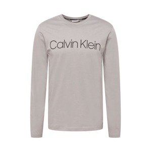Calvin Klein Póló  világosszürke / fekete