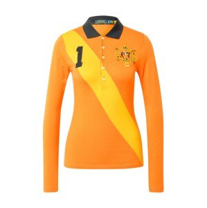 Polo Ralph Lauren Póló 'SASH'  narancs / sárga / tengerészkék