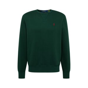 Polo Ralph Lauren Tréning póló  sötétzöld / világospiros