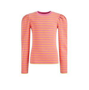 WE Fashion Póló  narancs / rózsaszín