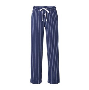 Lauren Ralph Lauren Pizsama nadrágok  tengerészkék / fehér
