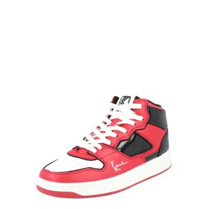 Karl Kani Magas szárú sportcipők  piros / fekete / fehér
