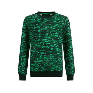 WE Fashion Tréning póló  zöld / fekete