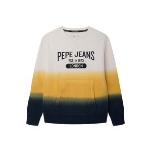 Pepe Jeans Tréning póló 'ORRICK'  elefántcsont / tengerészkék / aranysárga