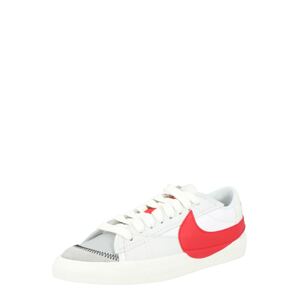 Nike Sportswear Rövid szárú sportcipők 'Blazer Low '77 Jumbo'  piros / fehér
