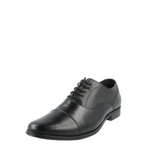 BURTON MENSWEAR LONDON Fűzős cipő  fekete