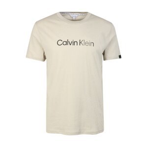 Calvin Klein Swimwear Póló  greige / fekete