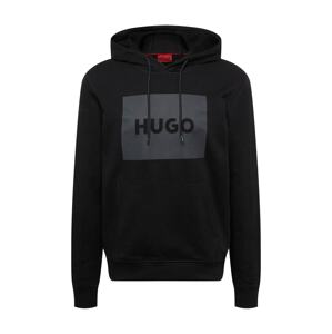 HUGO Tréning póló 'Duratschi'  sötétszürke / fekete