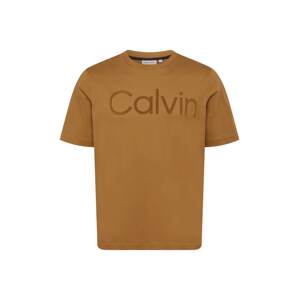 Calvin Klein Big & Tall Póló  barna / sötét barna
