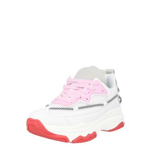 Essentiel Antwerp Rövid szárú edzőcipők  világosszürke / rózsaszín / fekete / fehér