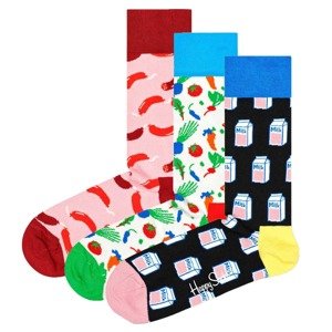 Happy Socks Zokni  tengerészkék / zöld / rózsaszín / fehér
