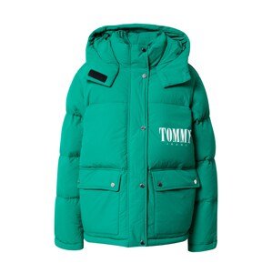Tommy Jeans Téli dzseki  fűzöld / fehér