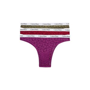 Calvin Klein Underwear Slip  olíva / piros / lilásvörös / fehér