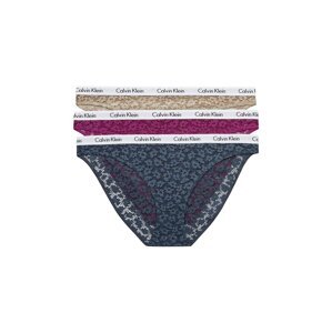 Calvin Klein Underwear Slip  bézs / galambkék / rózsaszín / fehér