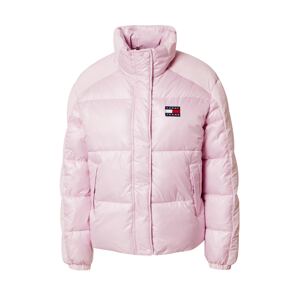 Tommy Jeans Téli dzseki  világos-rózsaszín / éjkék / fehér / piros