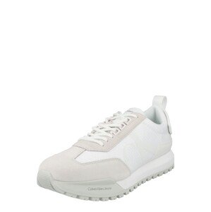 Calvin Klein Jeans Rövid szárú edzőcipők  fehér / természetes fehér