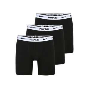 NIKE Sport alsónadrágok  világosszürke / fekete / fehér