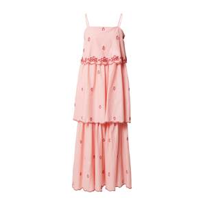 Warehouse Nyári ruhák  világos-rózsaszín / kárminvörös