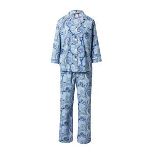 Lauren Ralph Lauren Pizsama  kék / tengerészkék / fehér