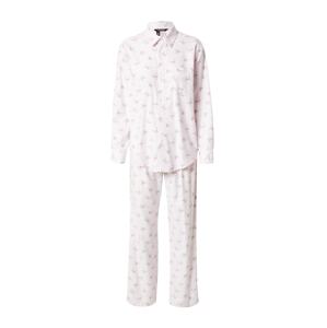 Lauren Ralph Lauren Pizsama  rózsaszín / eozin / fűzöld
