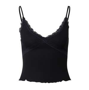 Gina Tricot Top 'Ellie'  fekete