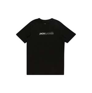 Jack & Jones Junior Póló 'MONO'  fekete / fehér