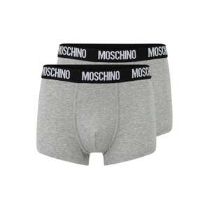 Moschino Underwear Boxeralsók  szürke melír / fekete / fehér
