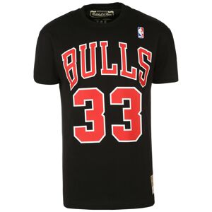 Mitchell & Ness Póló 'Scottie Pippen Chicago Bulls'  piros / fekete / fehér