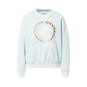 Karl Kani Tréning póló 'College'  világoskék / barna / fehér