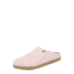 BIRKENSTOCK Házi cipő 'Zermatt'  barna / világos-rózsaszín