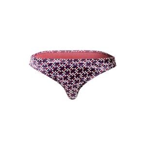 Tommy Hilfiger Underwear Bikini nadrágok  tengerészkék / burgundi vörös / fehér