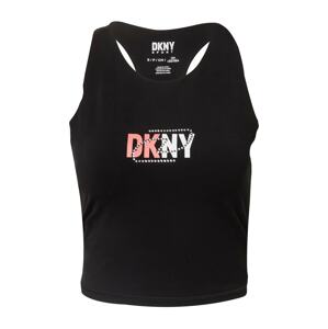 DKNY Performance Sport top  világos-rózsaszín / fekete / fehér