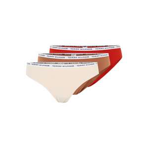 Tommy Hilfiger Underwear String bugyik  bézs / világosbarna / piros / fehér