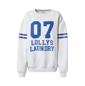 Lollys Laundry Tréning póló 'Madrid'  kék / szürke melír