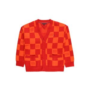 TOMMY HILFIGER Tréning dzseki  narancs / piros