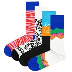 Happy Socks Zokni  kék / világoskék / narancs / fekete