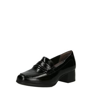 Tamaris Comfort Magasított cipő 'Trotteur'  fekete