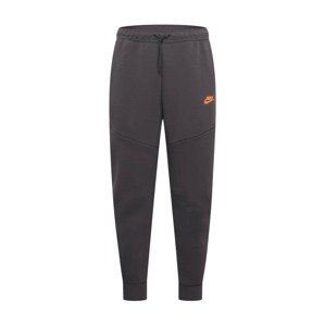 Nike Sportswear Sportnadrágok  antracit / narancs