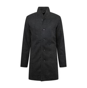 JACK & JONES Átmeneti kabátok  sötétszürke / fekete