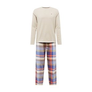 Tommy Hilfiger Underwear Hosszú pizsama  világosszürke / vegyes színek