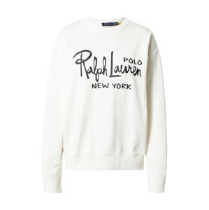 Polo Ralph Lauren Tréning póló  fekete / piszkosfehér