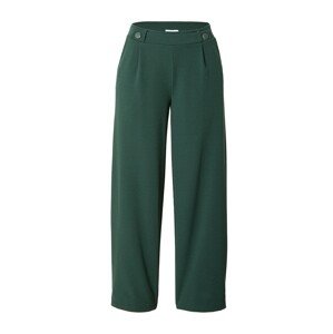 VILA Élére vasalt nadrágok 'LOANE'  zöld