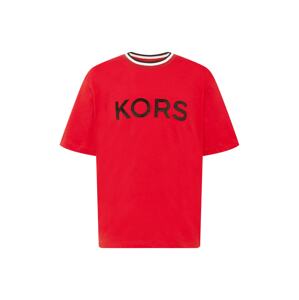Michael Kors Póló 'FELT'  piros / fekete / fehér