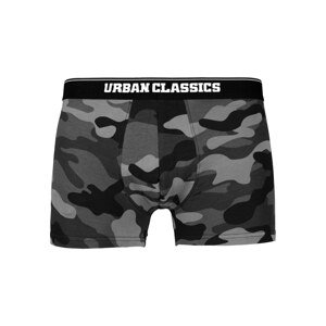 Urban Classics Boxeralsók  szürke / antracit / fekete / fehér